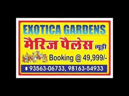 Exotica Gardens Marriage Palace